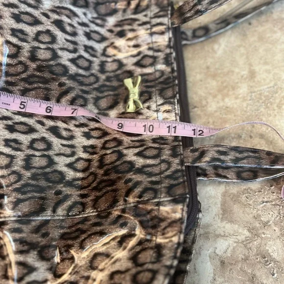 Icing leopard tote handbag purse - Picture 3 of 5
